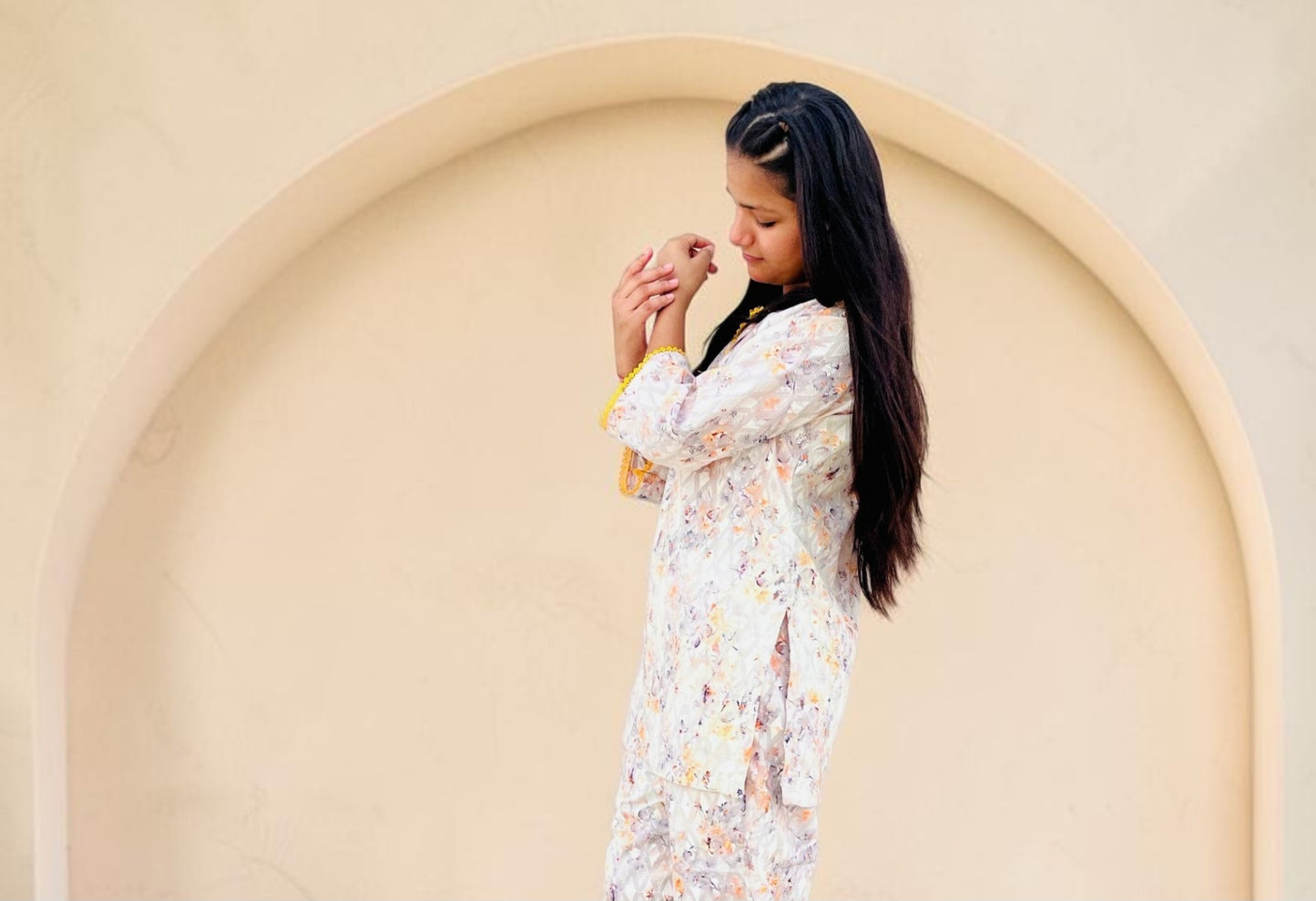 pastel Blossom Floral Co-ord Set